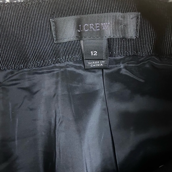 J. Crew Textured Block Print Mini Skirt - Picture 4 of 8